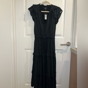 New Charming Cap Sleeve PAIGE Midi Dress